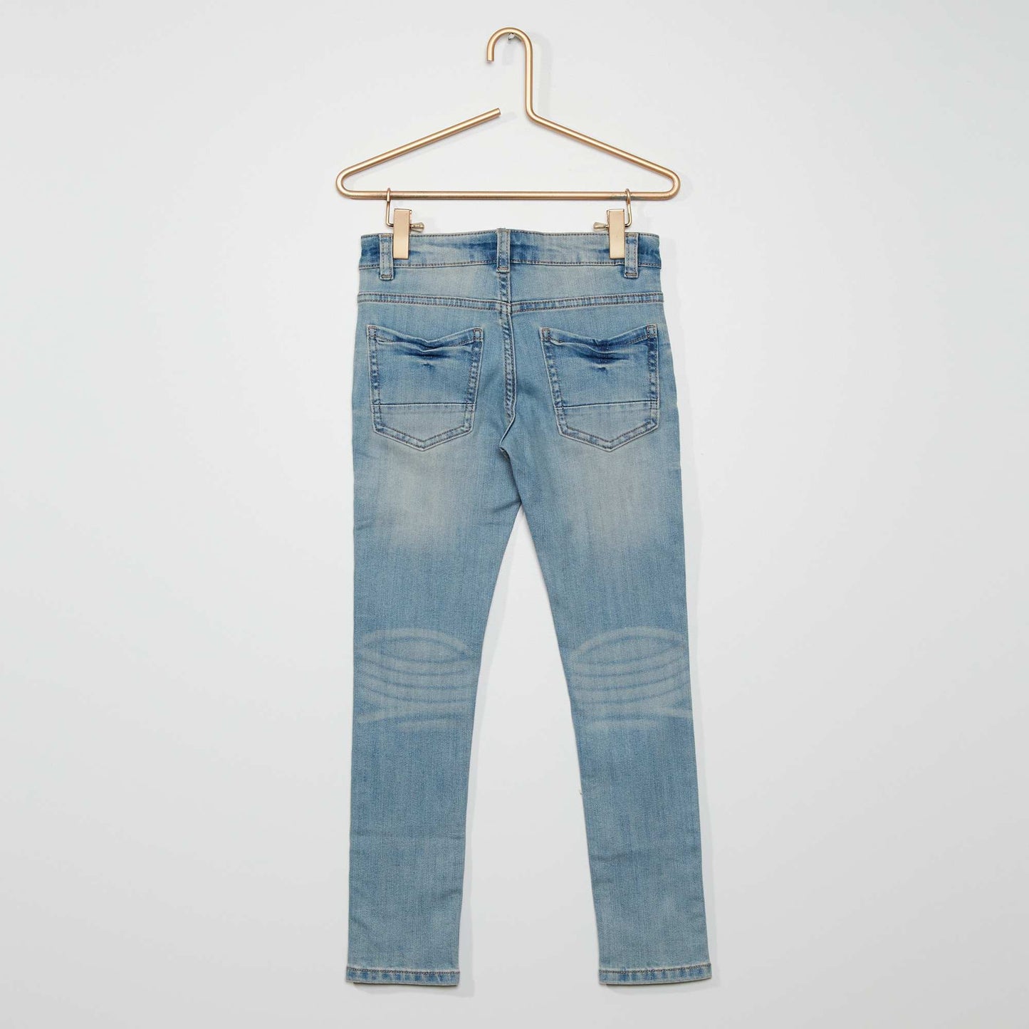 Jean skinny stretch résistant bleu stone