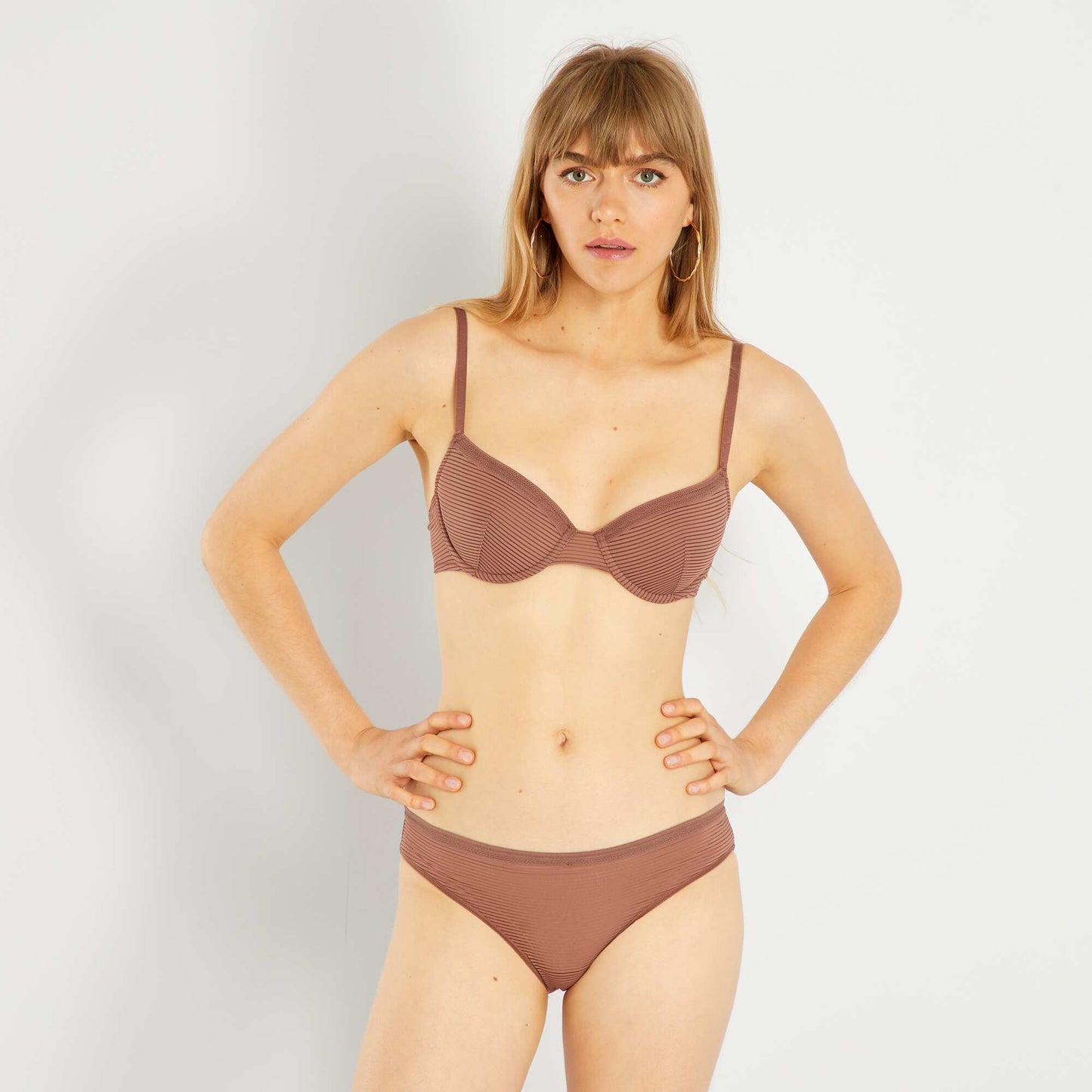 Culotte microfibre Marron clair