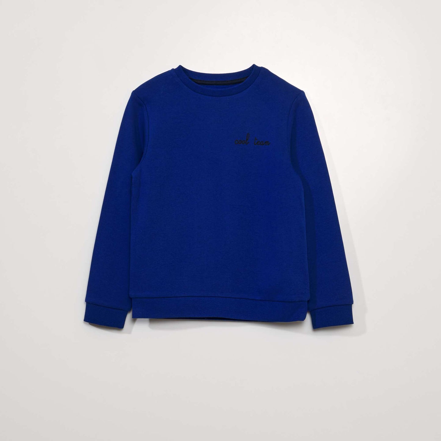 Sweat en molleton Bleu