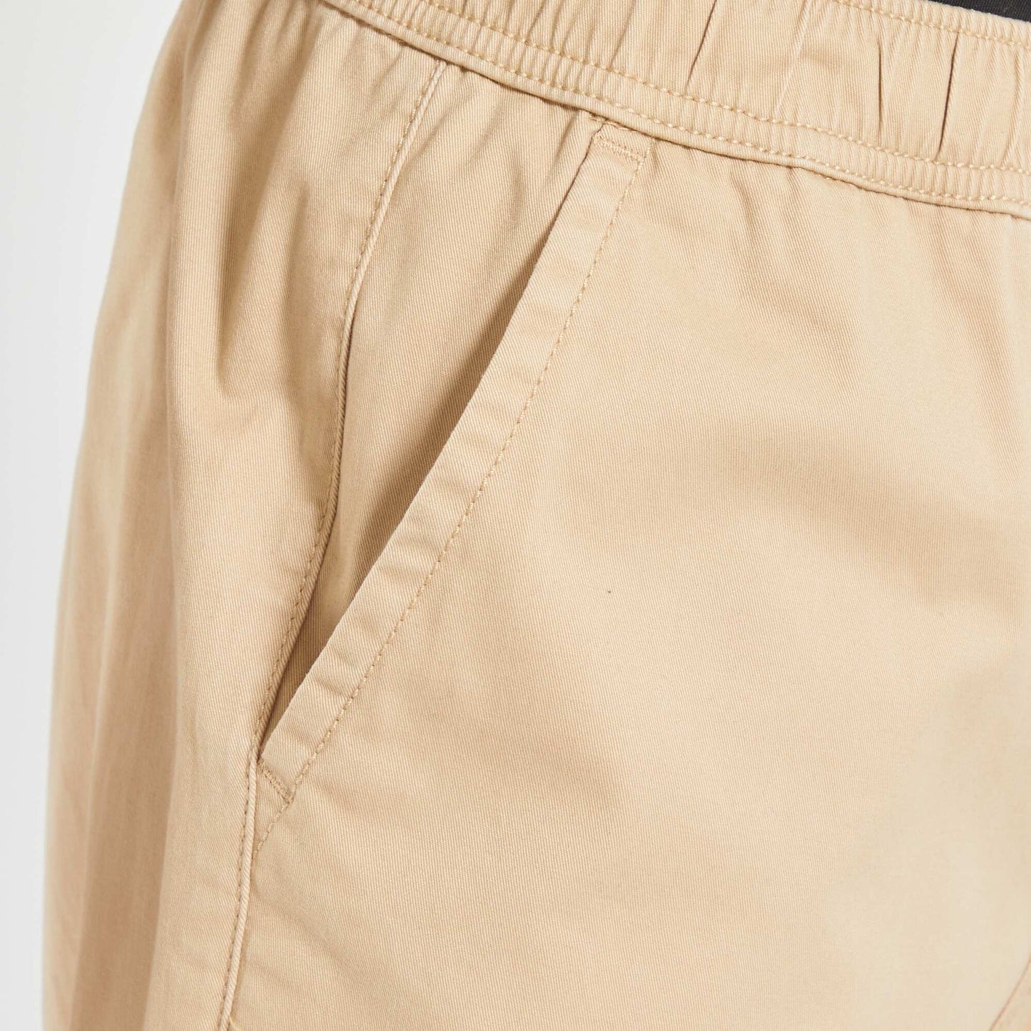 Pantalon esprit 'jogger' Beige