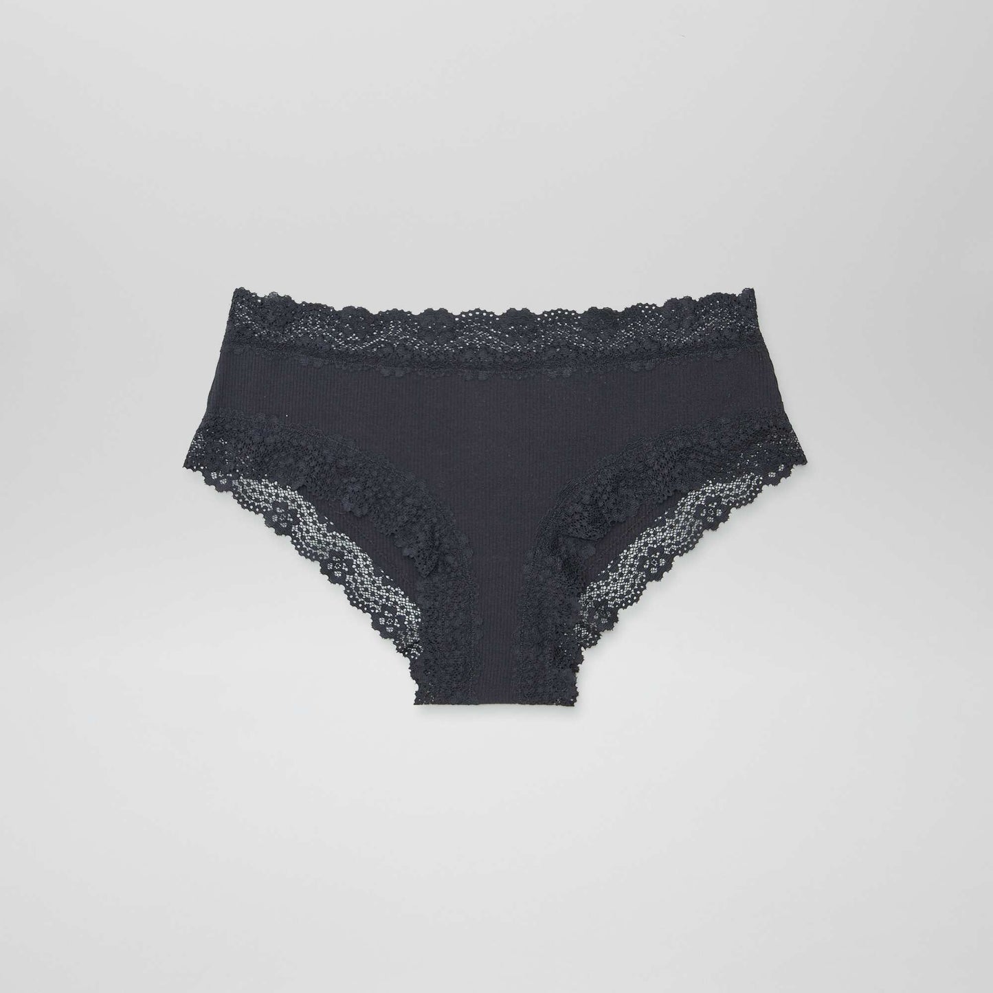 Lot de 3 shorties fines côtes GRIS