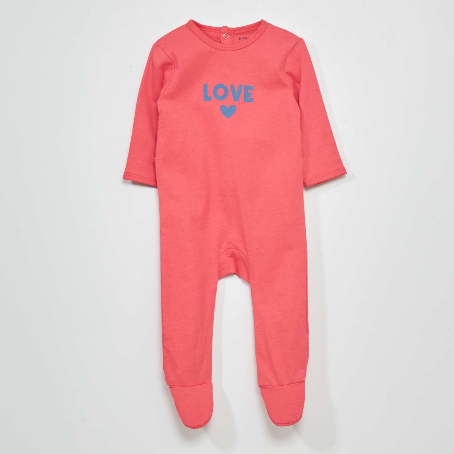 Pyjama dors-bien en jersey Rose