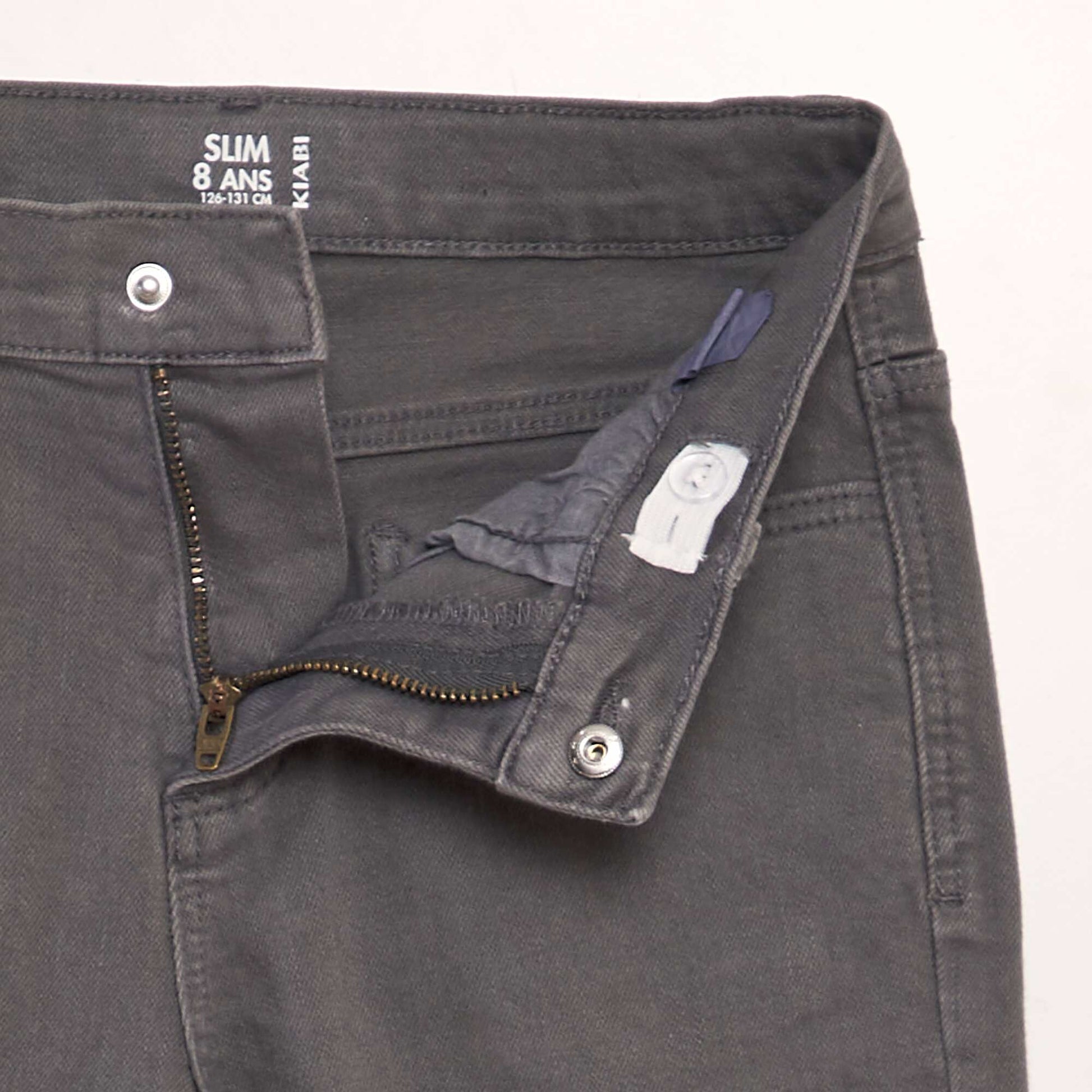 Jean slim à 5 poches GRIS