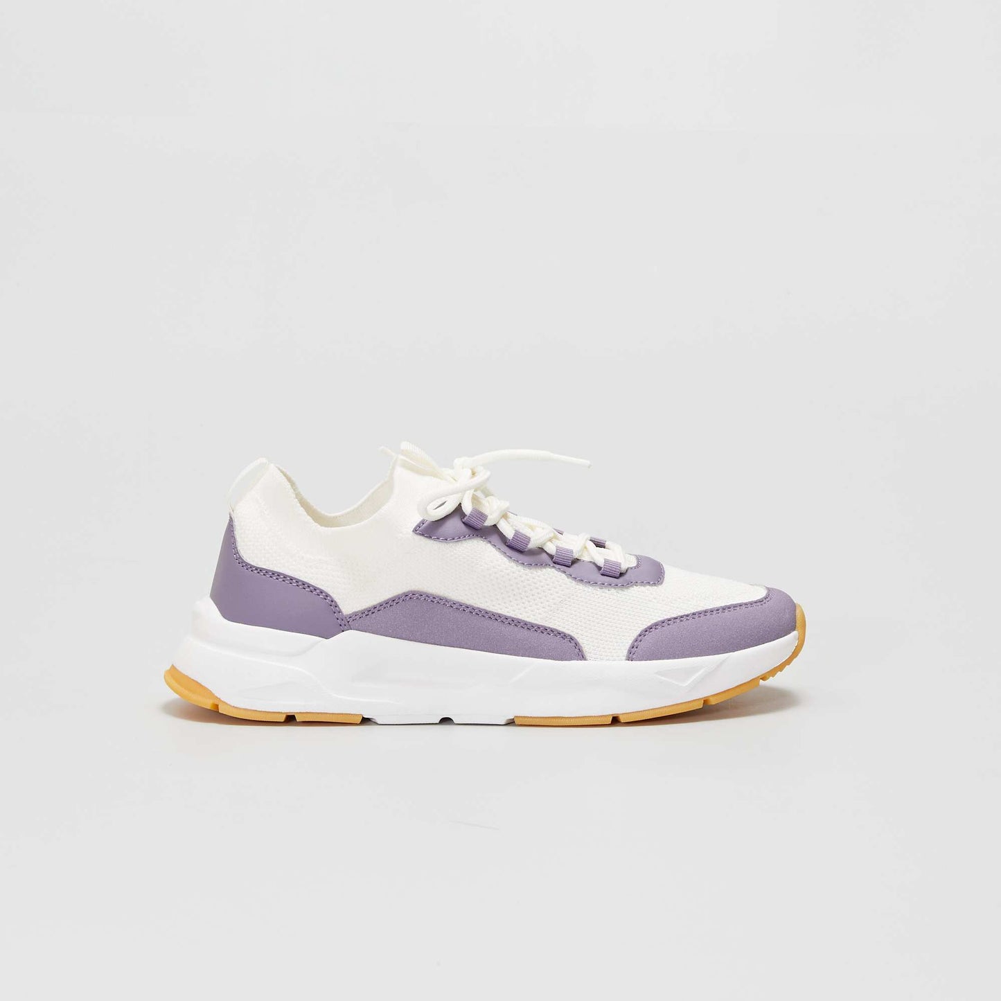 Baskets basses esprit running Violet