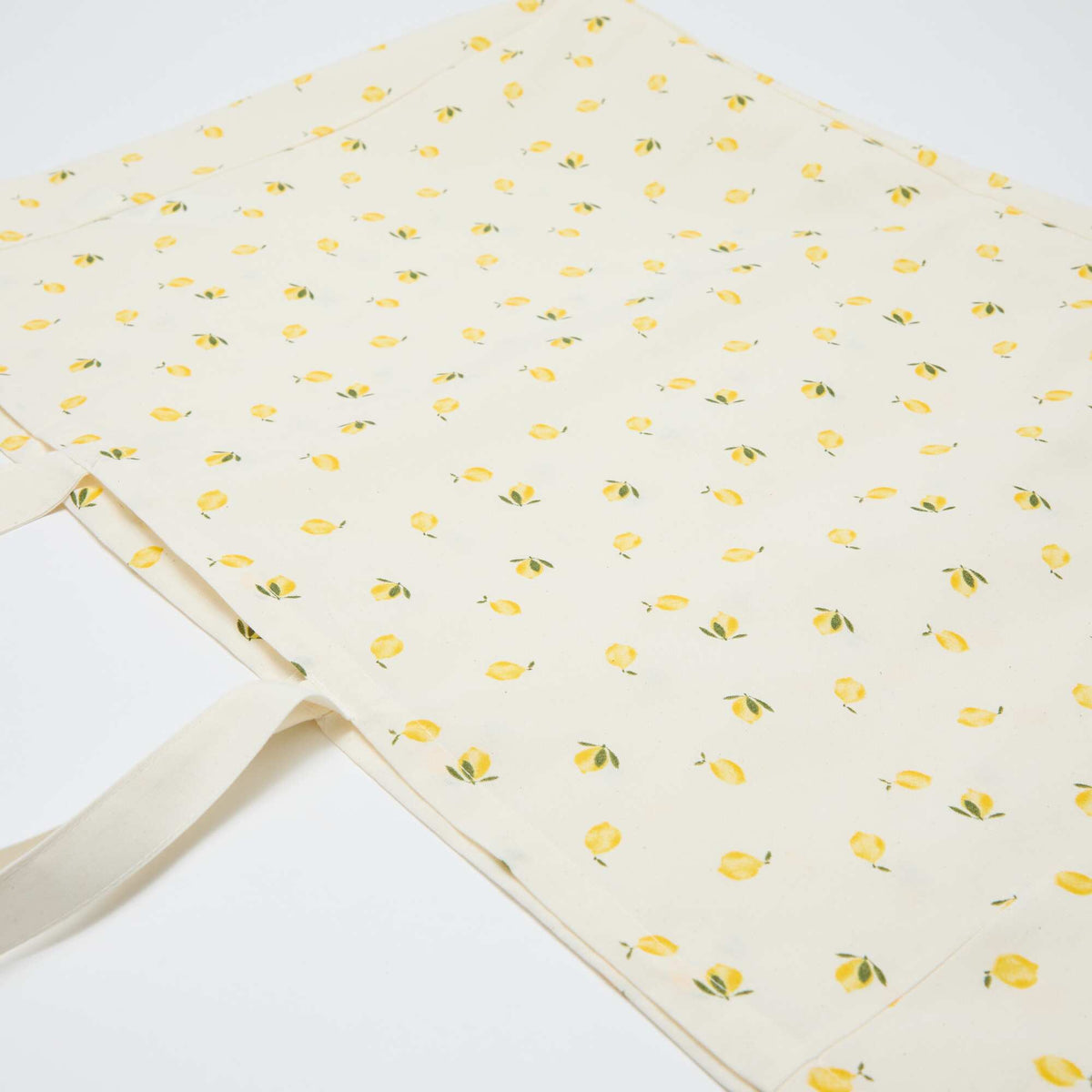 Tote-bag XXL en toile JAUNE
