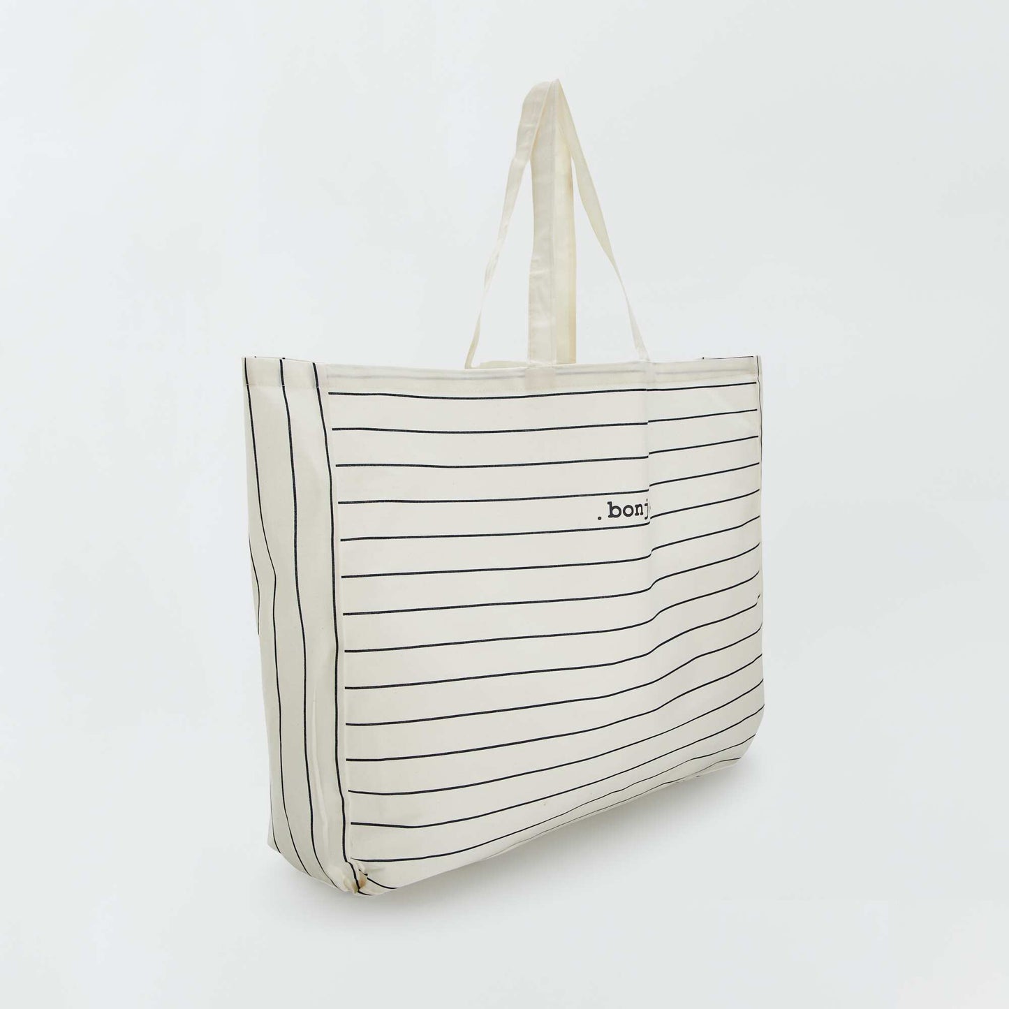 Tote-bag XXL en toile BLANC