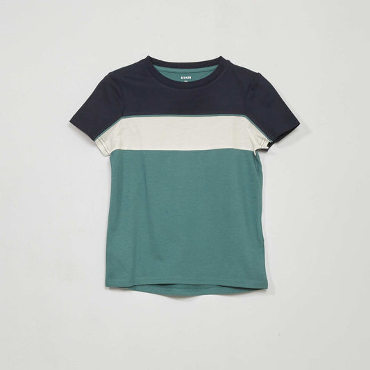 Tee-shirt en maille jersey Vert