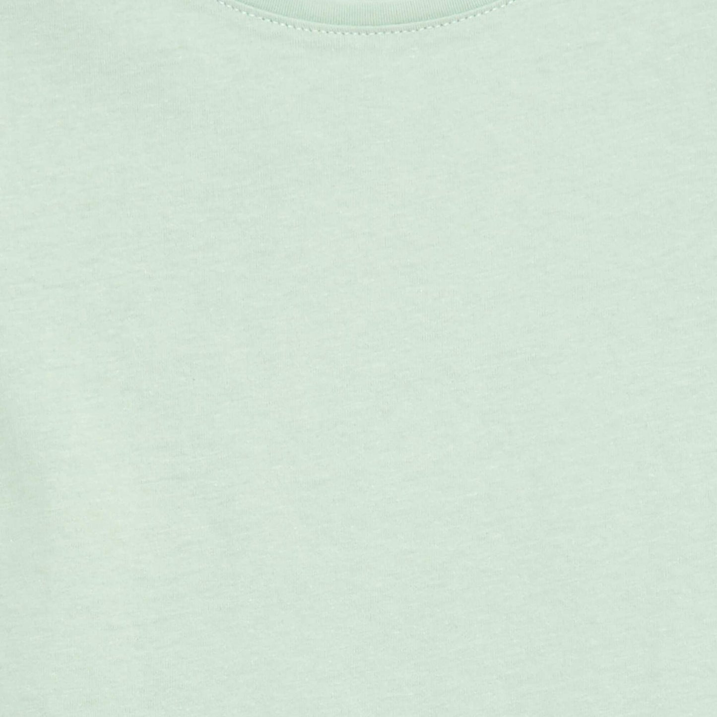 T-shirt en jersey uni VERT