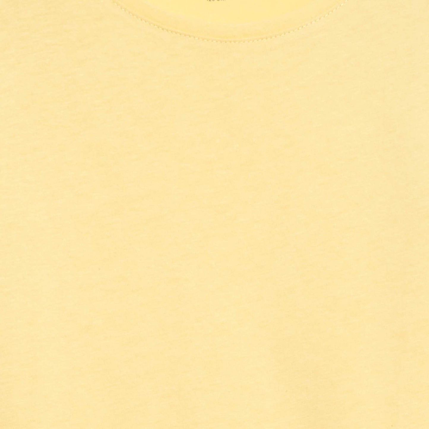 T-shirt en jersey uni JAUNE