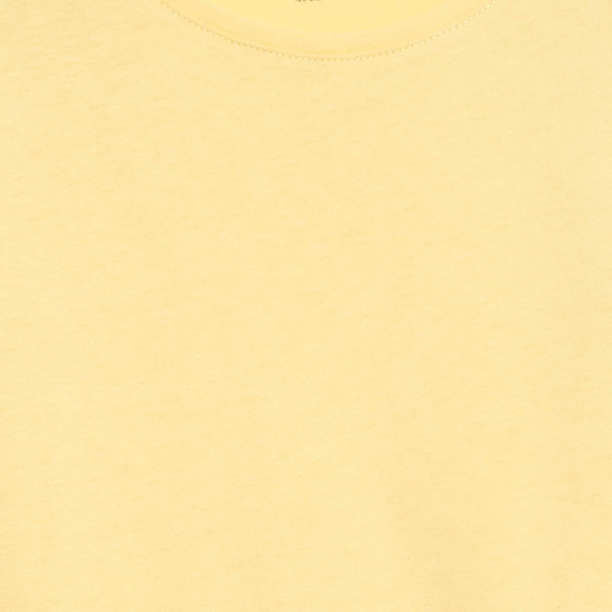 T-shirt en jersey uni JAUNE