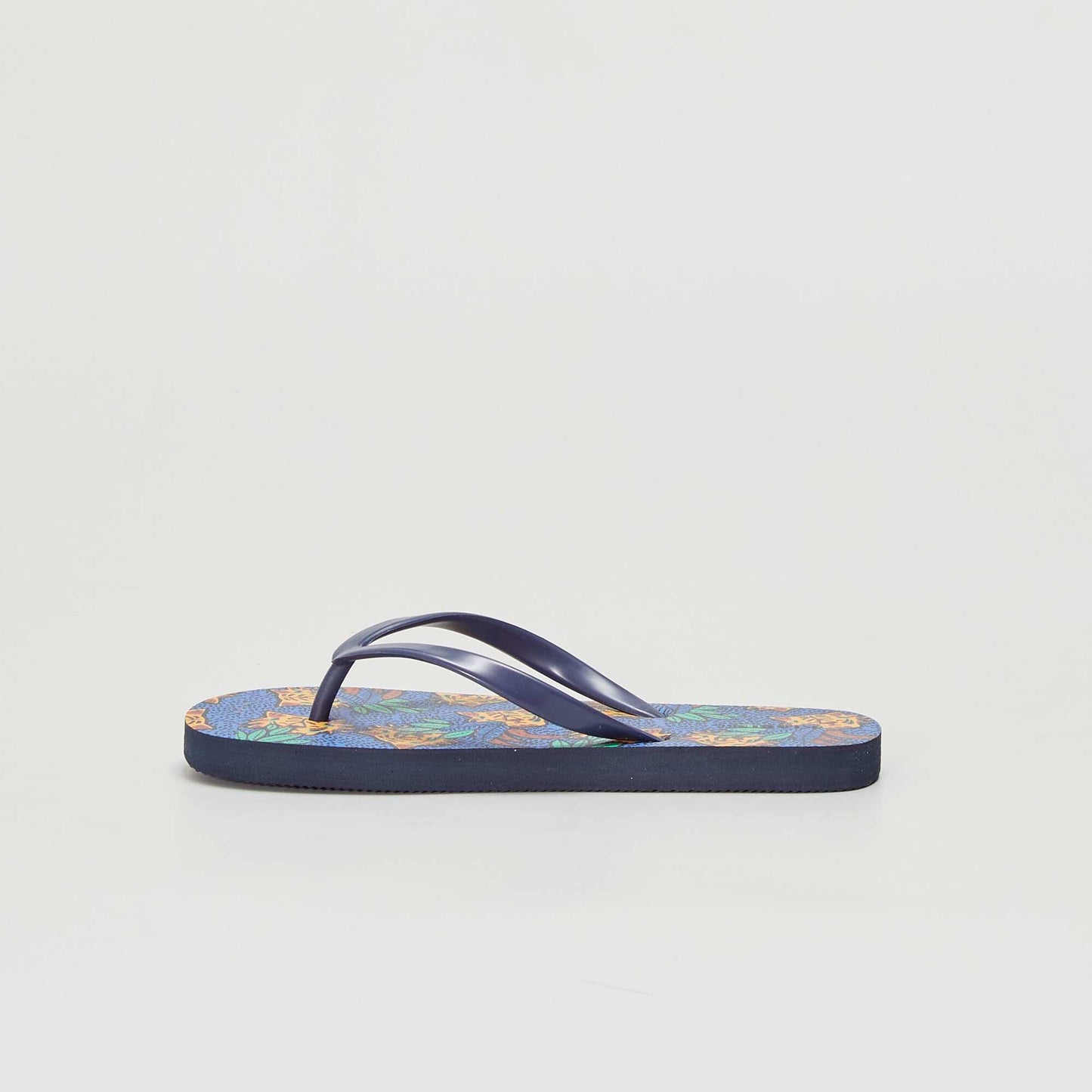 Tongs de plage Bleu