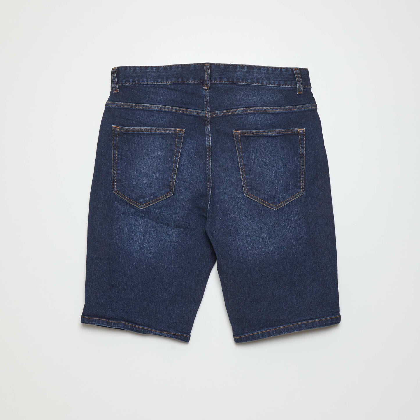 Bermuda en jean stretch Bleu