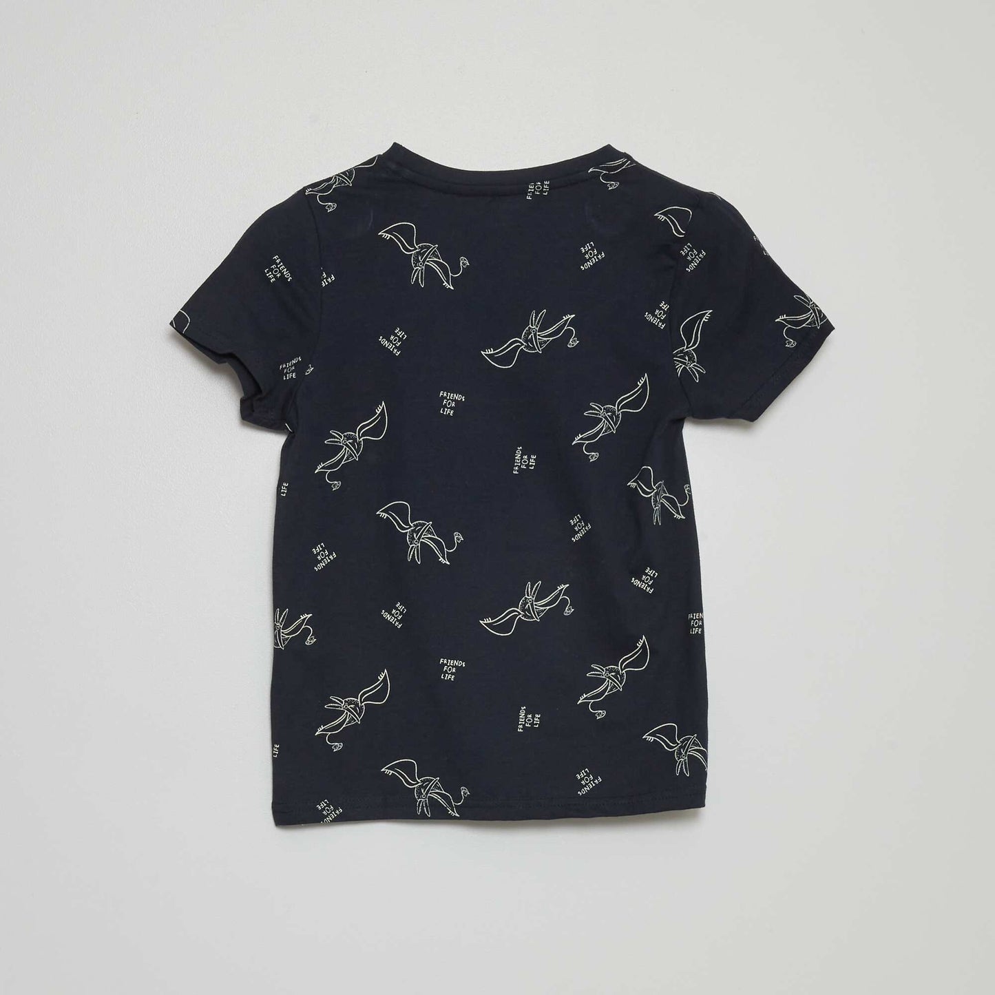 T-shirt à motif Bleu