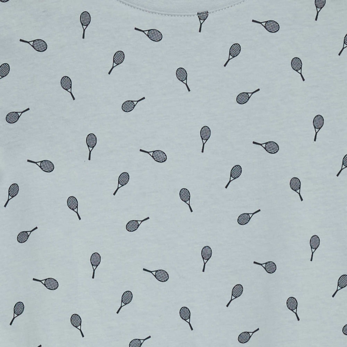 T-shirt à motif Bleu