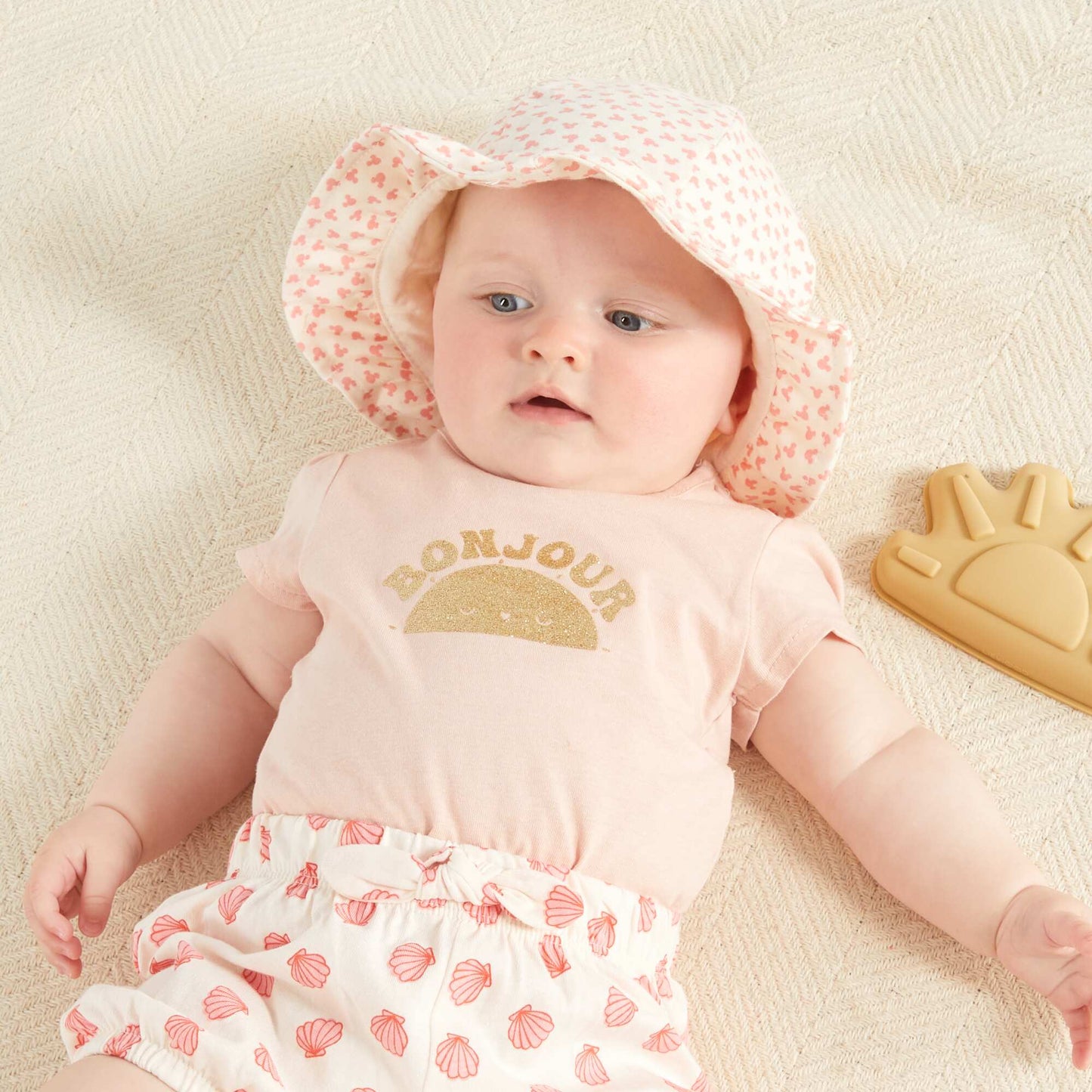 T-shirt en coton Rose