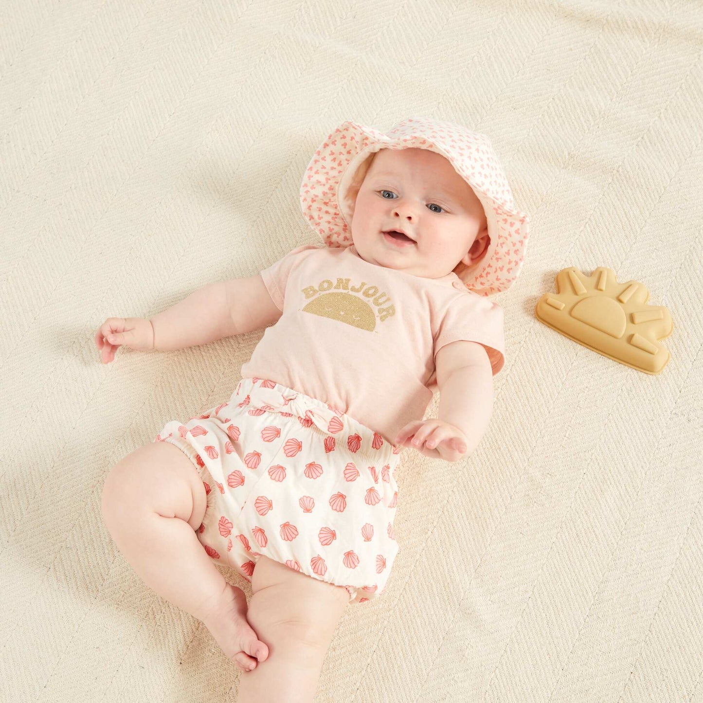 T-shirt en coton Rose