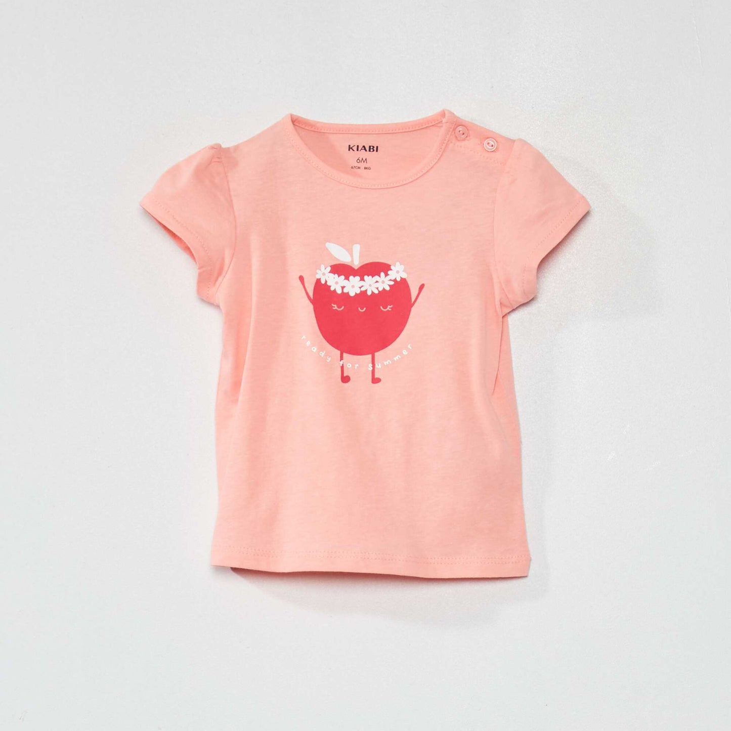 T-shirt en coton ROSE