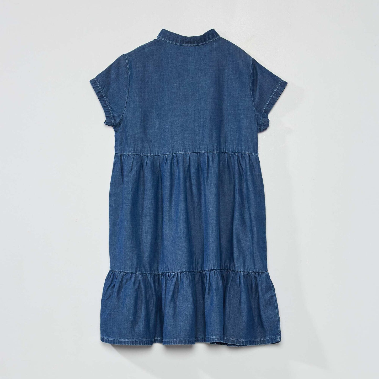 Robe à étage Bleu