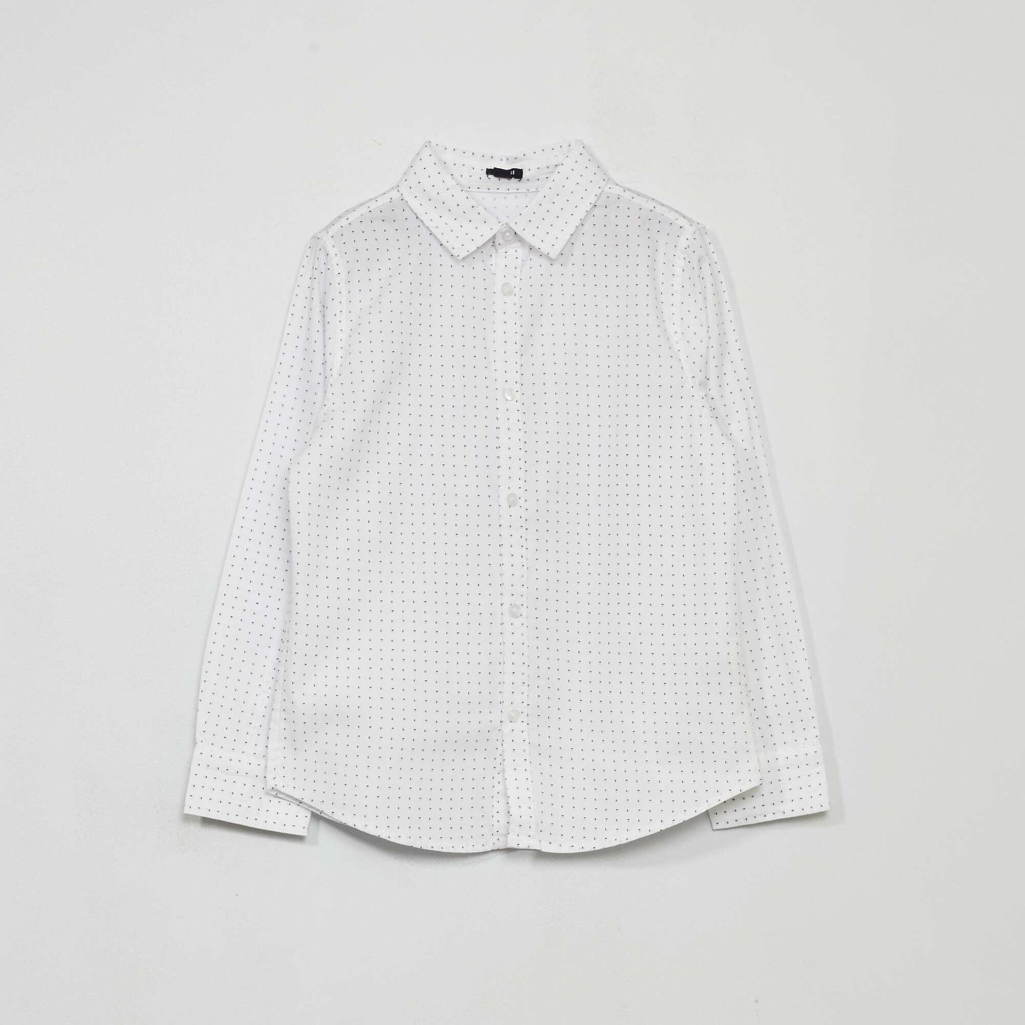 Chemise en popeline Blanc