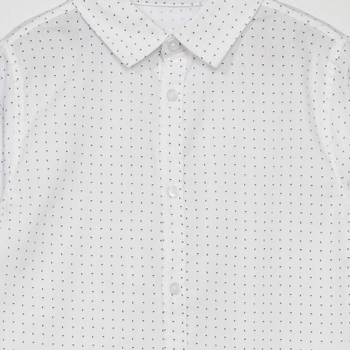 Chemise en popeline Blanc