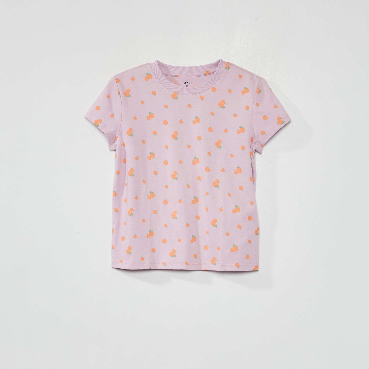 T-shirt en coton Violet