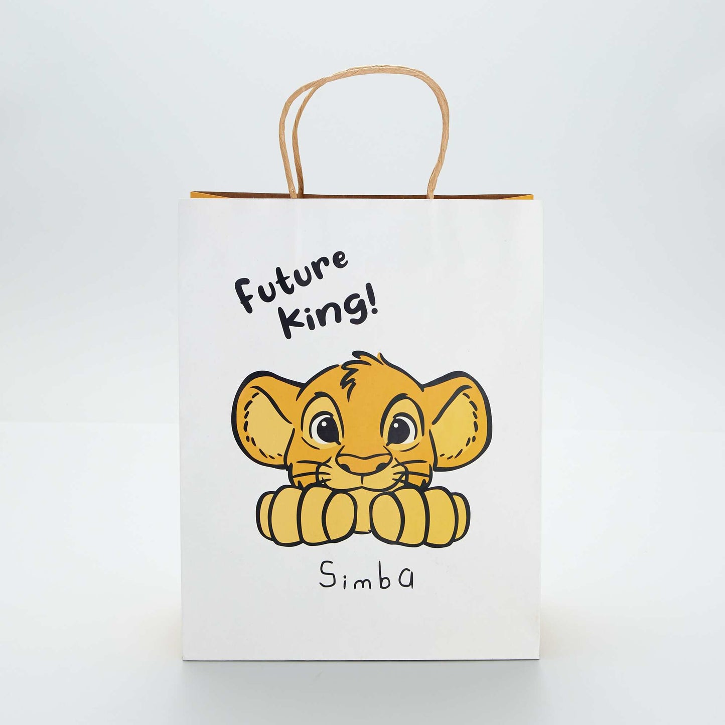 Sac cadeau 'Simba' de 'Dinsey' Jaune/beige