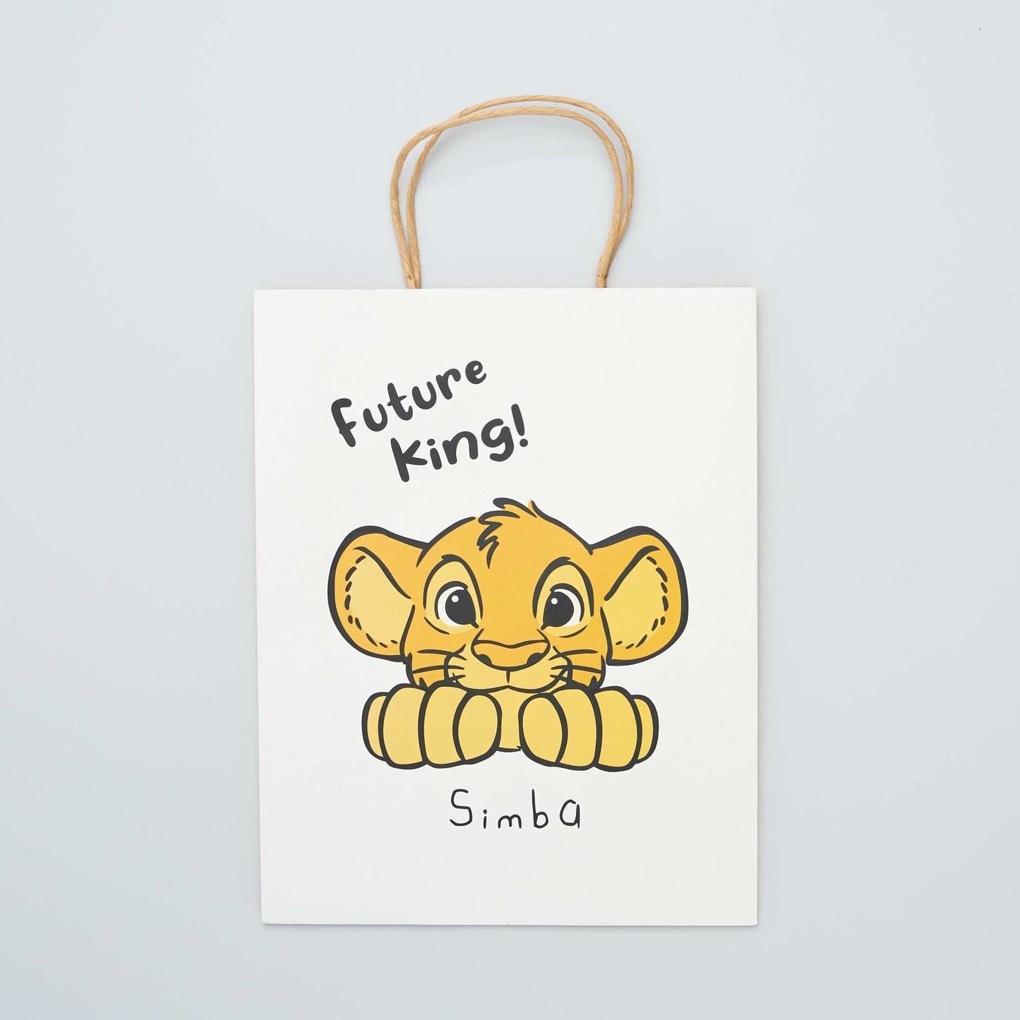Sac cadeau 'Simba' de 'Dinsey' Jaune/beige