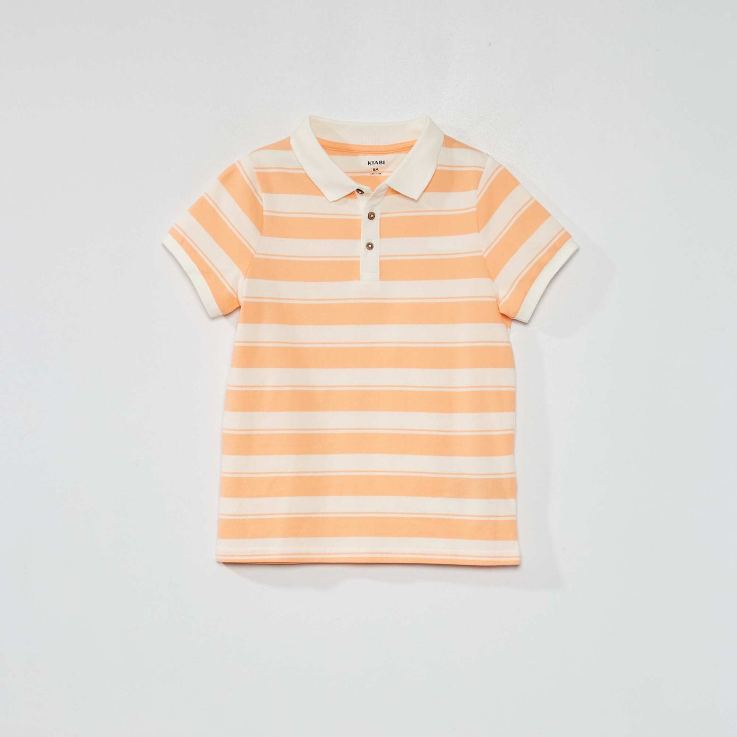 Polo en maille piqué Orange