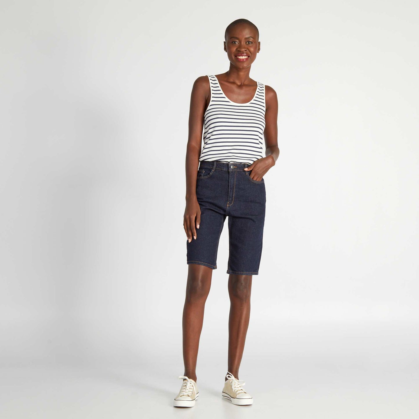 Short bermuda en denim Brut