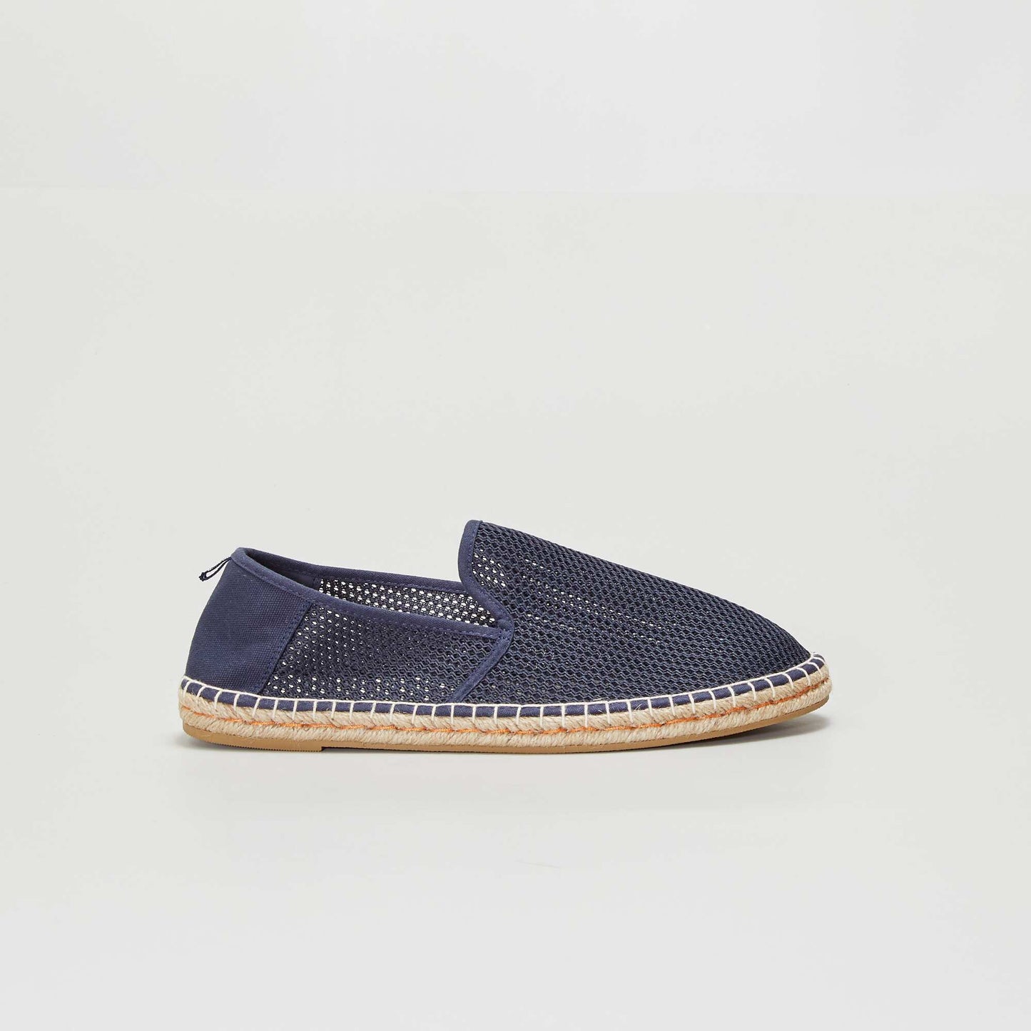 Espadrilles en mesh bleu foncé