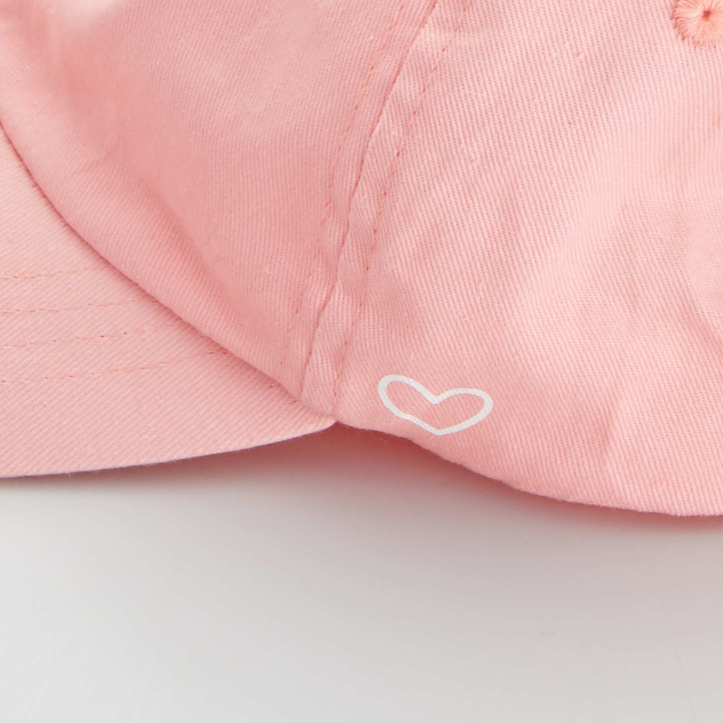 Casquette unie Rose