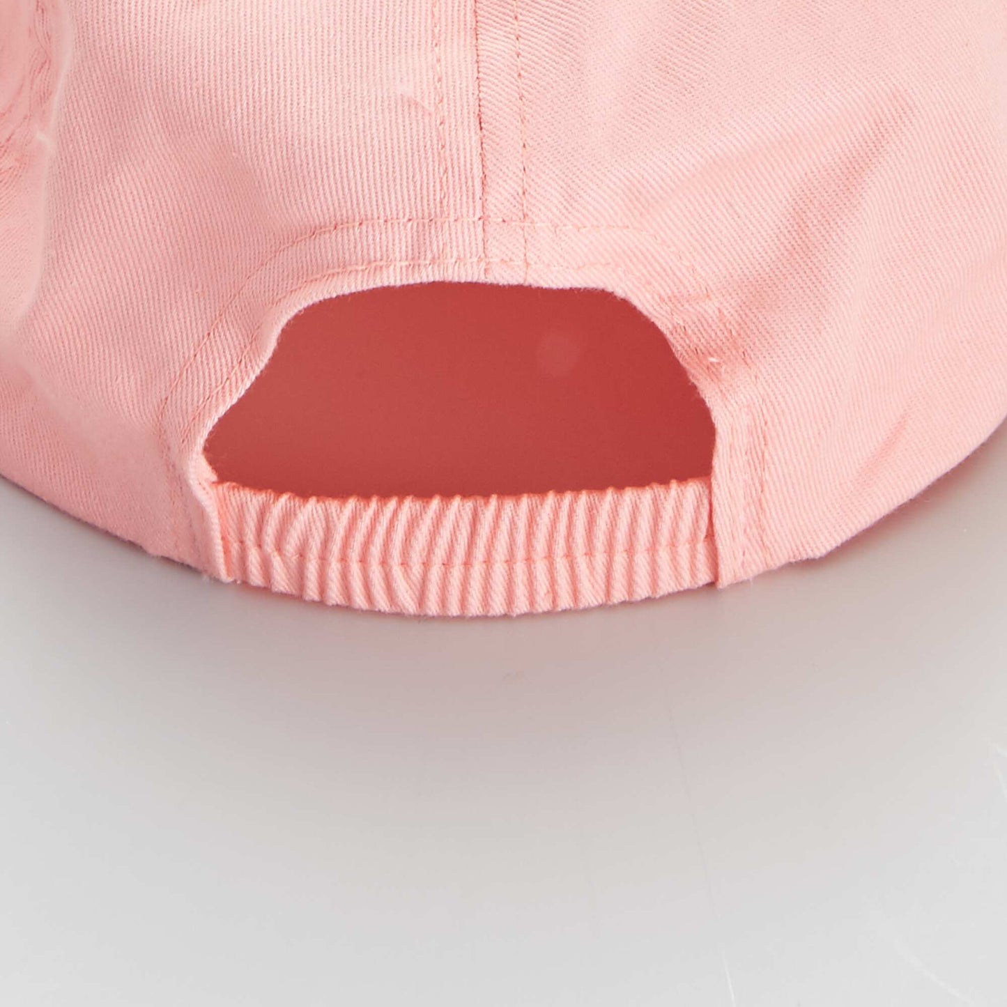 Casquette unie Rose