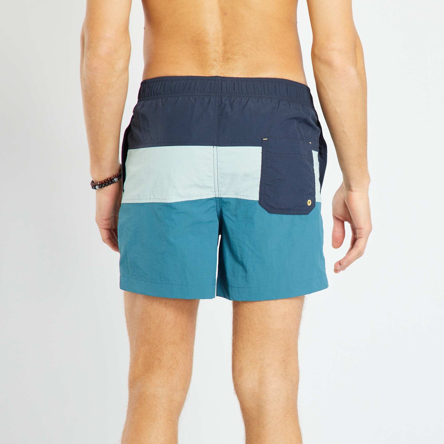 Short de bain Bleu