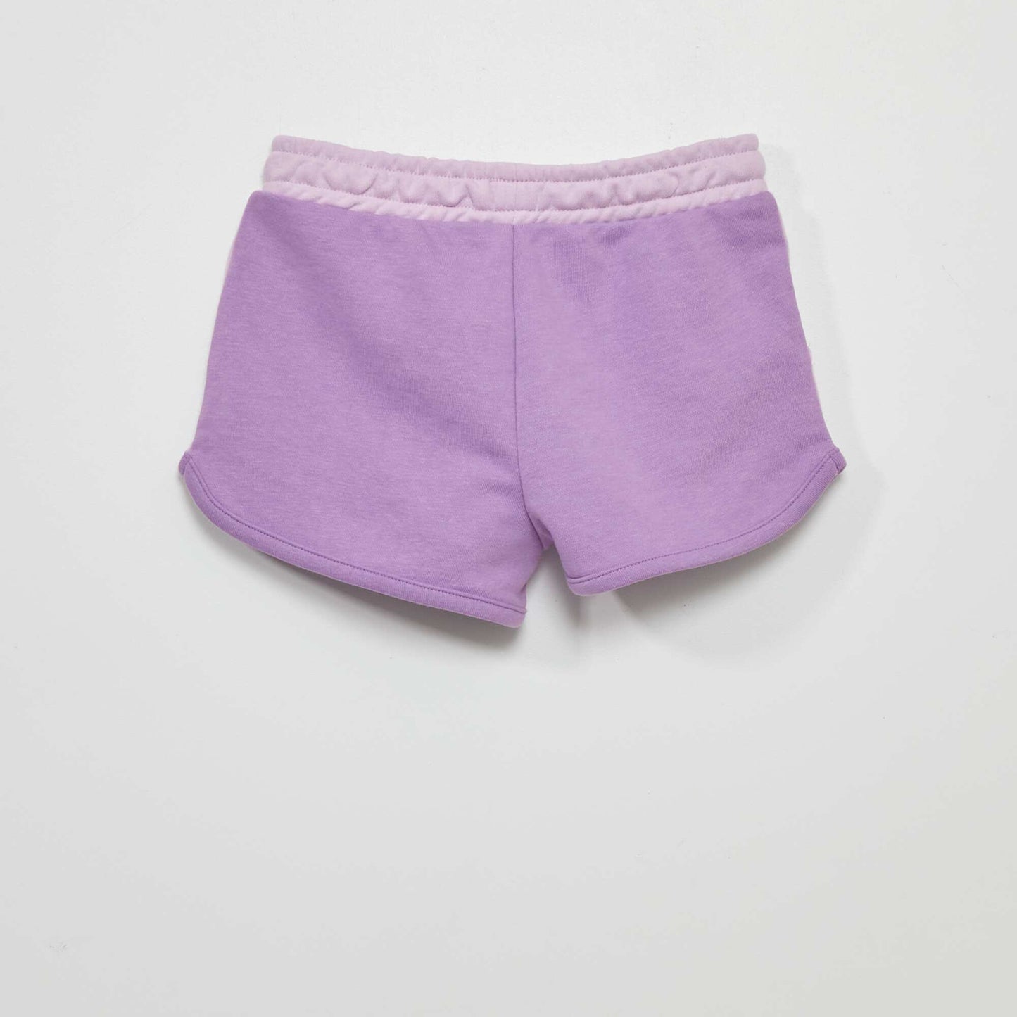 Short en molleton color-block Violet