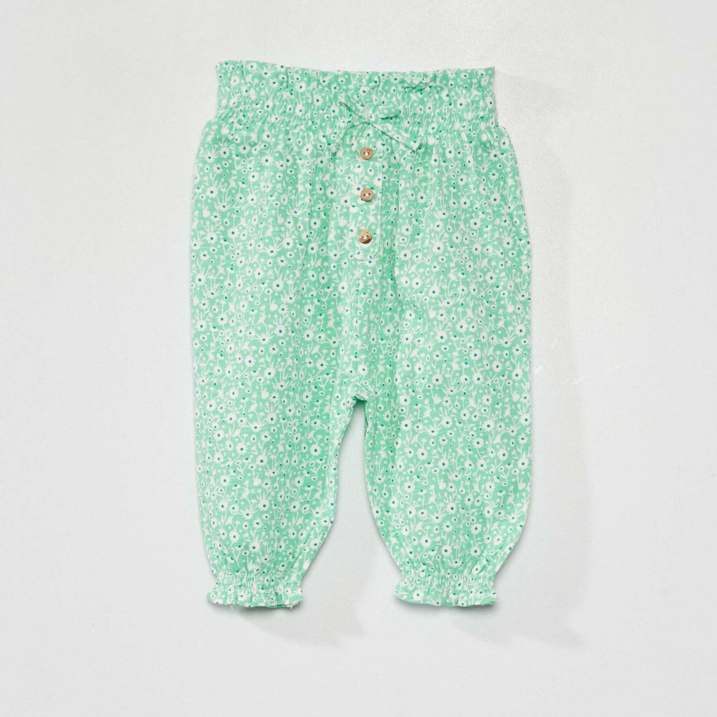 Pantalon fluide Vert