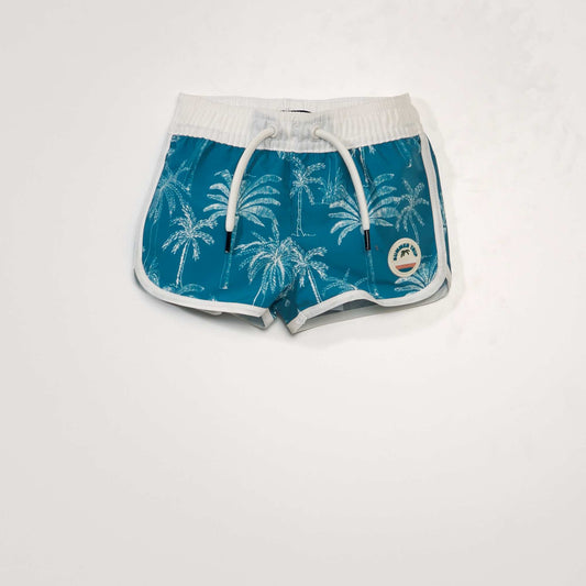 Short de bain Bleu