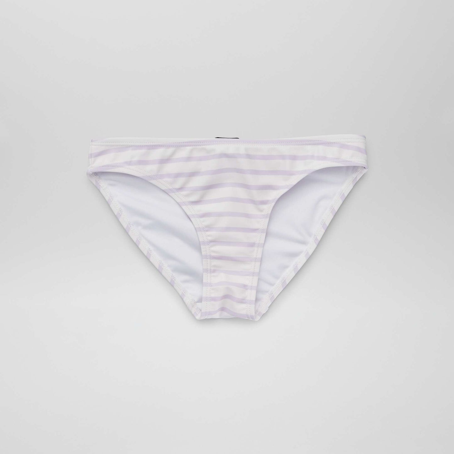 Maillot de bain à 'rayures' - 2 pièces Violet/blanc