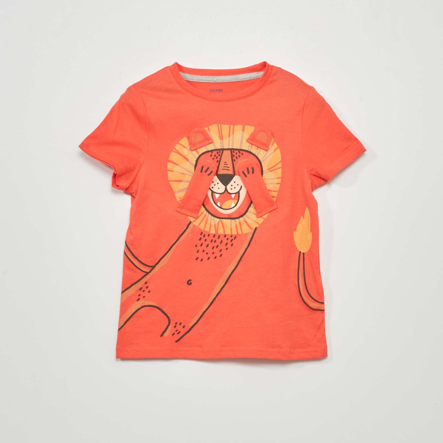 Tee-shirt imprimé Orange