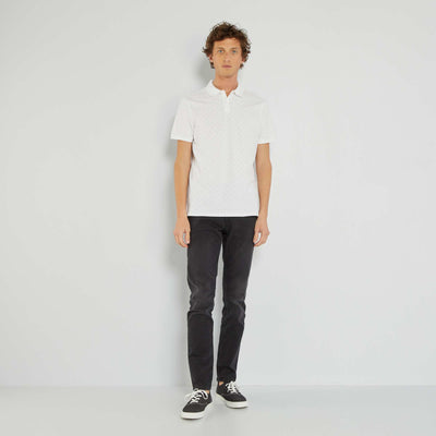 Jean slim stretch L34 Gris foncé