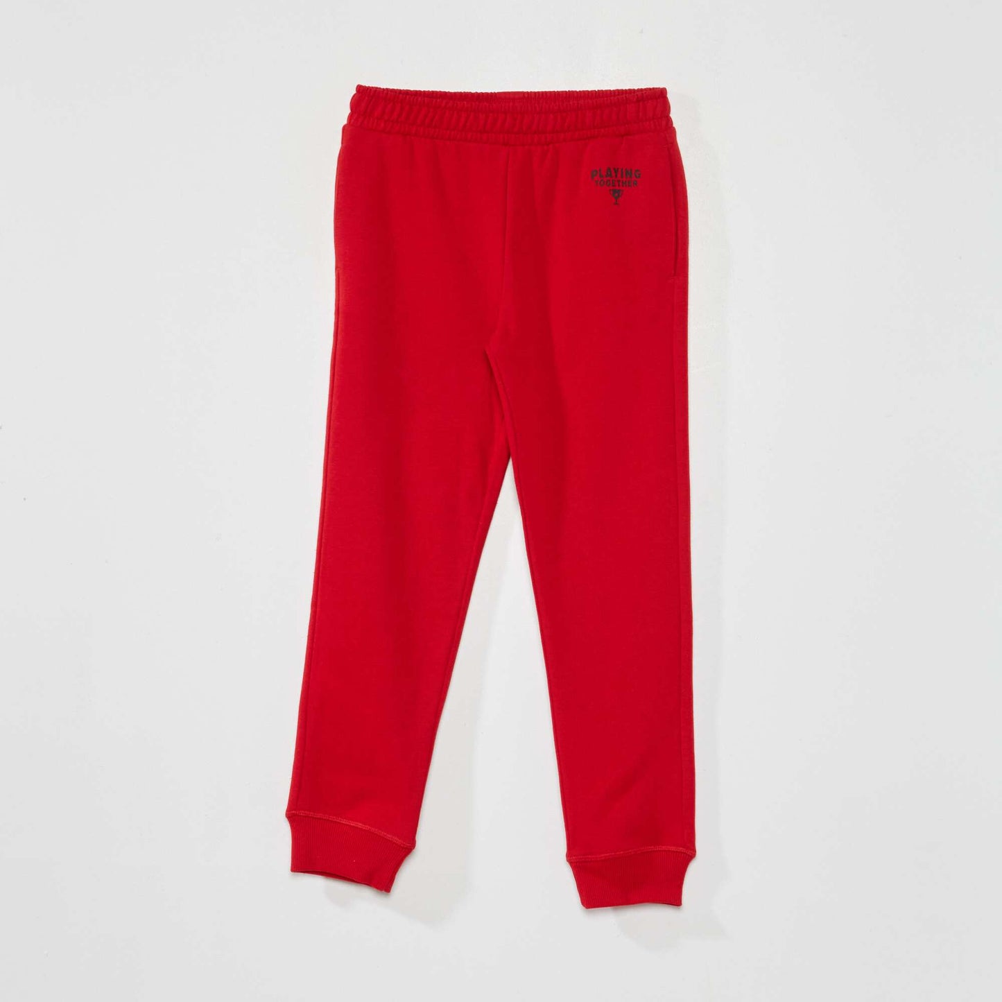 Pantalon de jogging en molleton Rouge