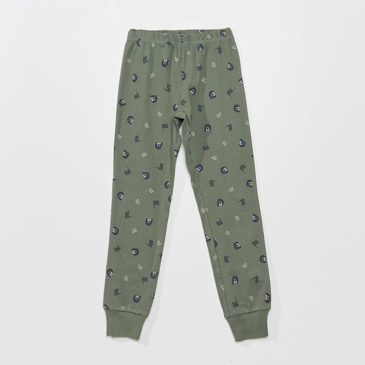 Pyjama en jersey fantaisie - 2 pièces Vert