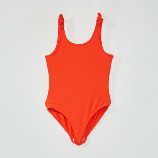 Maillot de bain 1 pièce rouge